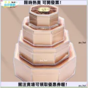 【台灣有貨】空白亞克力禮品盒 圓形透明塑料盒子 通用八角燕窩蟲草西洋蔘包裝盒 禮盒 收納盒 展示盒 包裝盒