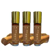 (店+)騰鼎沉檀香 台灣沉水肖楠精油 滾珠瓶 10ml X3瓶組 台灣製造 (天然精油 肖楠精油 檀香精油 檜木精油 香氛精油)