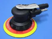 老池工具 台製外銷績優品 專業級 816S 6吋 自動集塵 氣動研磨機 {附管/袋}