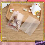 【臺灣出貨】烘焙透明磨砂機封袋月餅袋餅幹袋雪花酥包裝蛋黃酥牛軋糖包裝袋-輕時尚