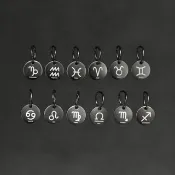 UNIC星座小吊牌 / 客製化金屬吊飾 /12星座鐵牌