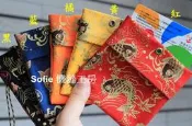 Sofie 機縫工房【魚躍龍門】分層符袋 大尺寸香火袋 平安符袋 項鍊符袋 大符袋 加大福袋 大號掛繩符套 手工 手作