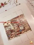 【萬禾】vintage稀有野薔薇村中古變景關百葉窗popup繪本折