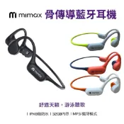 一年保固 只換不修【米覓 mimax】骨傳導藍牙耳機 IPX8 游泳 防水 無線耳機 運動耳機