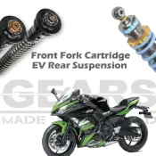 【GEARS集亞/預購】2021 KAWASAKI NINJA 650 前叉阻尼系統雙內管匣 EV H2P後避震器