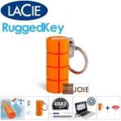 bonJOIE 品味決醒 ::bonJOIE:: 美國進口 LaCie RuggedKey 16G 防摔型 USB 3.0 隨身碟 (全新盒裝) 16GB 16 GB G