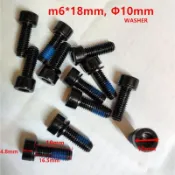 M6*18卡鉗螺絲 油壓碟螺絲 碟煞轉接座螺絲防鬆墊片shimano avid sram 馬古拉 trp tektro