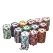 (店+)【折折小舖】台灣現貨 遊戲籌碼 (德州撲克/麻將) 桌遊代幣 籌碼幣 記分幣 撲克牌 數學教具 獎勵幣 派對 賭場風格
