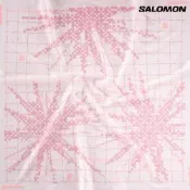 【Salomon 索羅門】BANDANA GRAPHIC 領巾 嫩桃粉