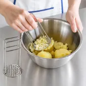 (店+)【日本 家事問屋】 304不銹鋼壓泥器 擠壓器 搗泥器 擠泥器