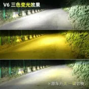 小胖達生活百貨 汽車貨車機車專用24V款LED大燈三色溫LED大燈LED霧燈黃金光 秒切換 H1 H4 H7 9005超亮