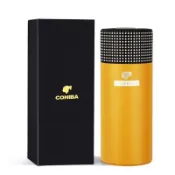 COHIBA 雪茄保濕盒 雪鬆木 保護罐 便攜 旅行 外出 煙盒 雪茄管 雪茄筒 雪茄用品 雪茄工具 雪茄配件
