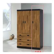 AS DESIGN 雅司家具-工業風積層木1.3尺單門衣櫥-40*58*198cm