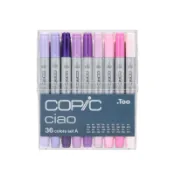 【墊腳石】*酷筆客COPIC CIAO 麥克筆組 36色-A組(第三代)