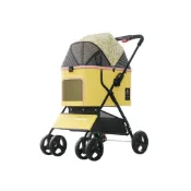 (店+)四季風家居 寵物推車輕便可折疊分離式小型犬狗狗推車貓咪外出手推車