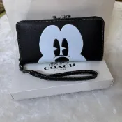 「現貨」COACH美國outlet款  COACH迪士尼聯名款錢包 手挽長夾特惠明星大牌同款