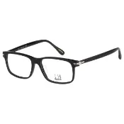 【Dunhill 登喜路】時尚光學眼鏡(黑色)
