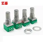 RV097NS RK097N/RK097G單聯雙聯電位器10K/50K/100K柄長15MM