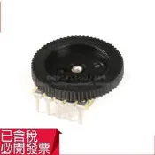 雙聯 撥盤電位器 B503 50K 盤直徑16MM 盤厚度2MM 999-01267