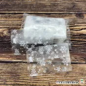 雪花 餅乾袋100入 (雪Q餅適用) (總重:52g) / 包