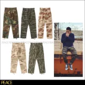 【PEACE】Rothco BDU 沙漠 軍事 虎斑紋 迷彩 口袋 排扣 寬版 工作 可束口 長褲 軍裝 軍用