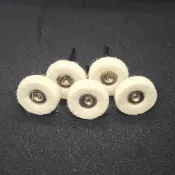✨快速出貨✨ 羊毛氈輪 拋光輪 羊毛輪 羊毛氈 打磨 去毛刺 木工 金屬 玉石 琥珀 金工 拋光 研磨 帶柄