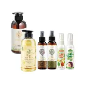 (店+)【BEIWED 貝薇美學】BEIWED 檀香艾草沐浴露 Plus 檀香淨化香氛噴霧 好運制定 香茅/檀香艾草淨身噴霧