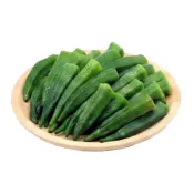 (店+)【田食原】鮮凍秋葵 500gx1包(非基改 加熱即食 低卡蔬菜 冷凍蔬菜 低熱量 超營養 健身餐 養生健康 團購美食)