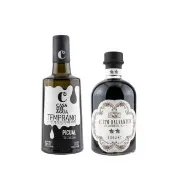 【Casa del Agua 歐嘉】西班牙特級冷壓初榨橄欖油500ml+典釀雙星巴薩米克醋250ml(家庭料理首選/高發煙點)