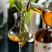 威士忌杯 玻璃酒杯 玻璃杯 烈酒杯 威士忌酒杯 洋酒杯 啤酒杯 水晶玻璃聞香杯烈酒品鑒杯高腳郁金香洋酒杯創意茶圍爐冰茶