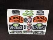 TRX4  D90 D110路虎衛士車殼貼紙Camel Trophy  LAND ROVER  車標[樂營玩具]