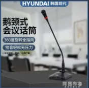 林之舍家居 【樂天精選】麥克風 現代台式公共廣播桌面鵝頸式有線話筒會議室麥克風學校演講