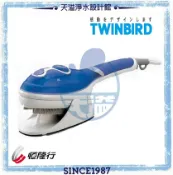 天溢淨水設計館 【日本TWINBIRD】手持式蒸氣熨斗【SA-4084B藍】【乾燙/蒸氣燙】【恆隆行授權經銷】