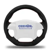 細活Ceehor專業汽車方向盤 [細活方向盤] 全麂皮款 PREVIA TOYOTA 豐田 變形蟲方向盤