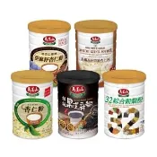 【馬玉山】綜合穀粉450gx1罐(無添加蔗糖杏仁粉/核桃黑芝麻糊/特級杏仁粉/32綜合穀粉/亞麻籽杏仁粉)