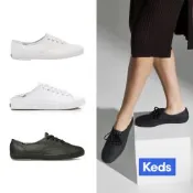 Keds品牌精選人氣皮革小白鞋系列