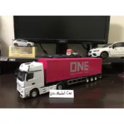 【E.M.C】1:50 1/50 原廠 賓士 Benz Actros 拖車頭 貨櫃 金屬模型車 金屬貨櫃