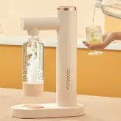 鬆元下、、汽水機氣泡水機自製商用碳酸蘇打水機飲料機（yoco）