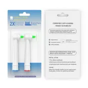 【口衛用品】通用型電動牙刷單束毛牙縫刷頭 矯正專用 2支入(黑白可選) 歐樂B適用