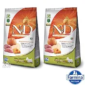 Farmina法米納 ND挑嘴成犬南瓜無穀糧-野豬蘋果-小顆粒(PD-05)800g 2包 成犬糧 全齡犬 狗飼料 狗糧