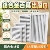 ║百葉窗║鋁合金百葉窗 通風口百葉窗 外牆出風口擋窗 防雨廁所空調衛生間透氣百葉格柵