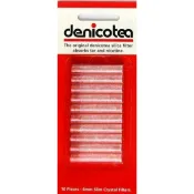 ∞正版煙具週邊｜公司貨｜Denicotea 晶石濾芯 濾嘴濾心  6mm 煙斗濾心