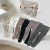 喜挖2店 【加絨兒童連腳內搭褲冬季女童寶寶韓版休閒保暖加厚連褲襪