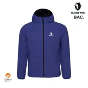 【GoHiking】【BLACKYAK】男 MIDLAYER防風連帽外套(藍紫)登山 網狀刷毛 抵禦冷風 中層衣 保暖透氣|EB2MJ202|1BYJKFU003