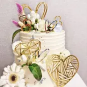 訂單滿199出貨 現貨批發生日party裝飾情人節女神節插牌愛心love心形媽媽生日快樂蛋糕裝飾母親節甜品臺