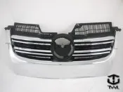 《※台灣之光※》全新VW五代GOLF 5 R32樣式外銷A級品前保桿全電鉻鍍鉻水箱罩GTI TDI TSI可改