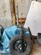 三陽 風雲 心情 GT 新高手 高手 悍將 VIVO 金發財 125 鼓剎 前叉 三角台 輪框 煞車鼓 哈姆 