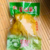 ㊣台灣大埤產 酸菜心 蕾心菜 酸菜鴨湯300±5%克(116/02/15有效)