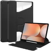 適用於三星Tab S10 Ultra/S9 Ultra 14.6寸平板電腦保護皮套S8 Ultra旋轉支架亞克力TPU殼
