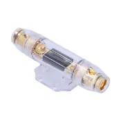 [商城] 保險絲座音頻電源 100A AGU 輸入輸出帶鍍金線用於汽車遊艇